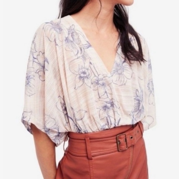 Free People One Dance Floral Top - Picture 4 of 12